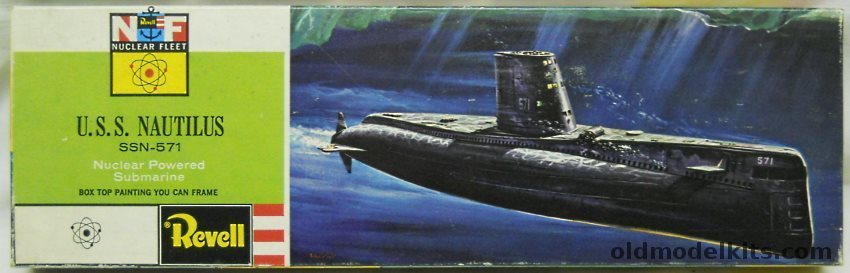 Revell 1/305 USS Nautilus SSN571  Nuclear Fleet, H308 plastic model kit